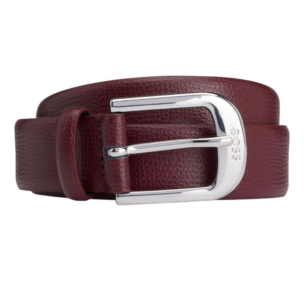 Boss Anna Leather Belt / Red